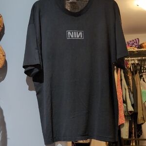 Vintage 1993 NIN Thrashed Paper Thin Tee
